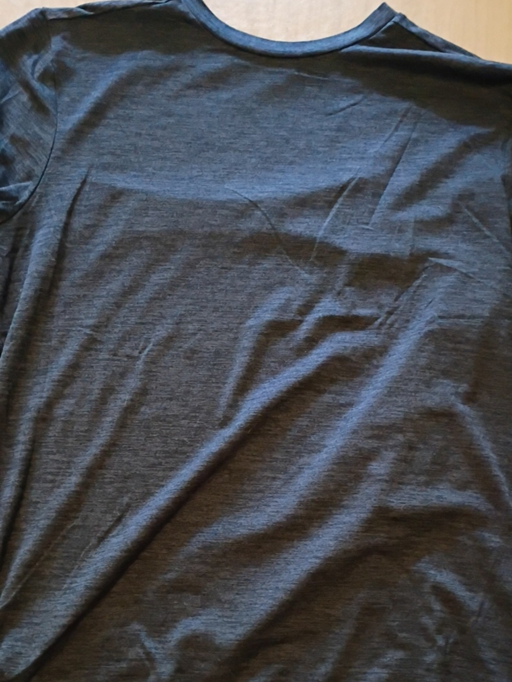 Men's Crew Neck Short-Sleeve Shirt — Charcoal